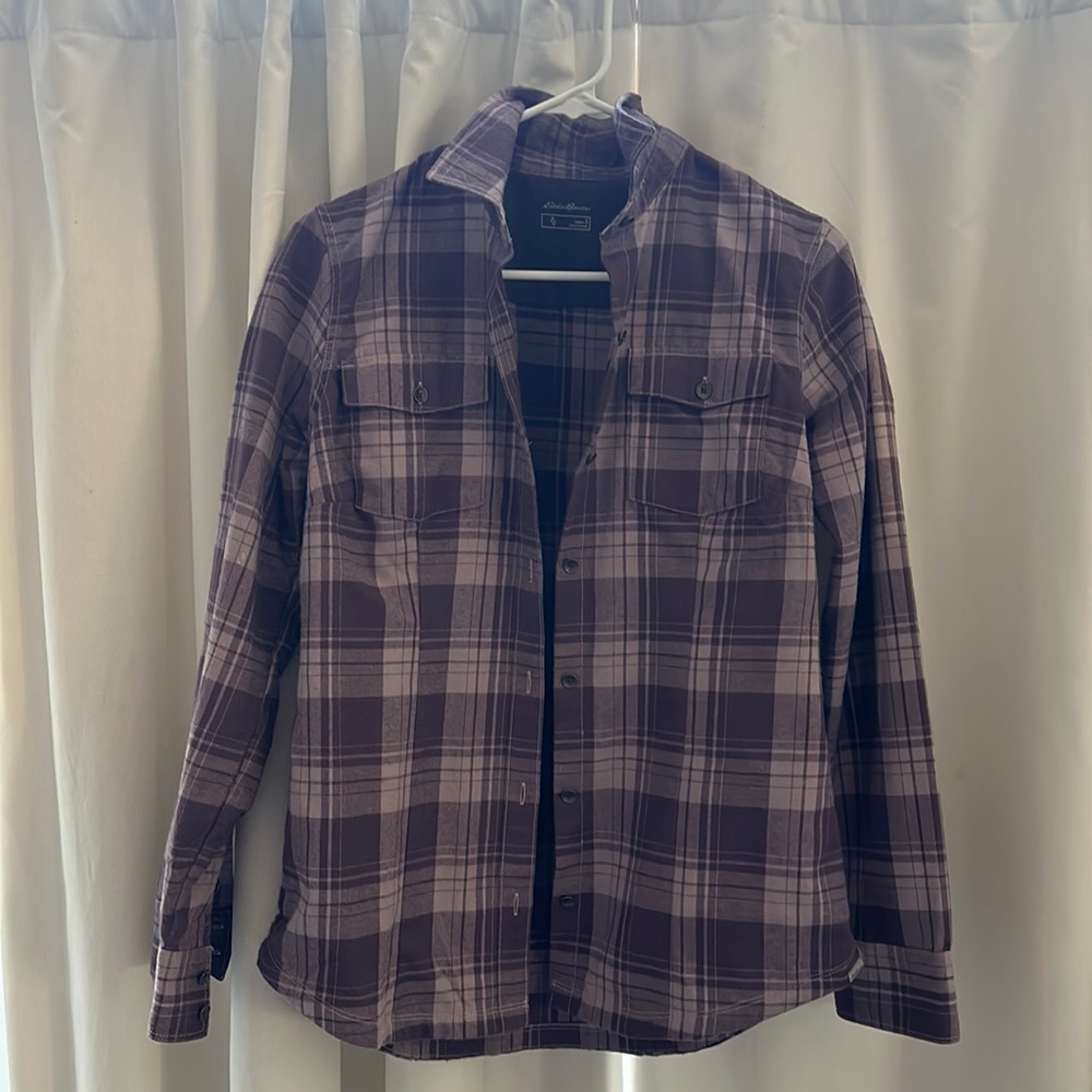 Purple Flannel Shirt.